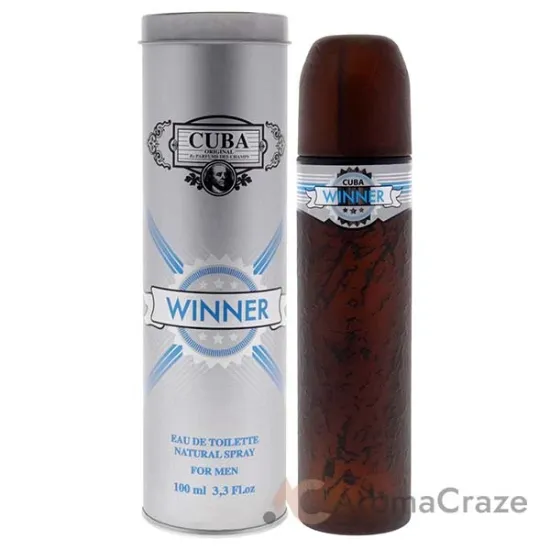 Picture of Cuba Winner by Cuba for Men - 3.3 oz EDT Spray