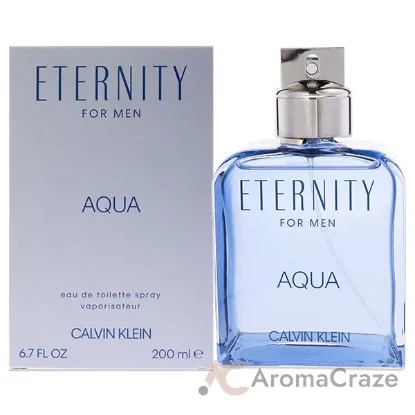 Picture of Eternity Aqua by Calvin Klein for Men - 6.7 oz EDT Spray