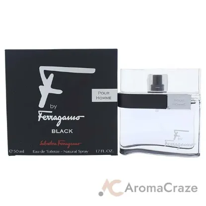 Picture of F Black by Salvatore Ferragamo for Men - 1.7 oz EDT Spray