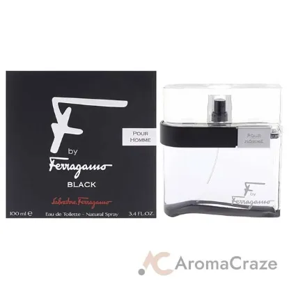 Picture of F Black by Salvatore Ferragamo for Men - 3.4 oz EDT Spray