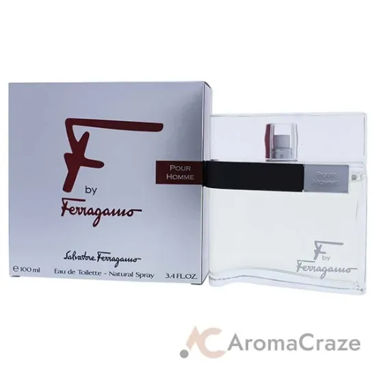 Picture of F Pour Homme by Salvatore Ferragamo for Men - 3.4 oz EDT Spray