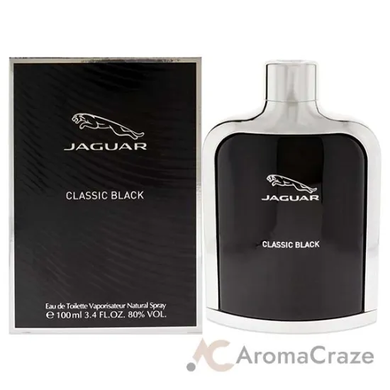Picture of Jaguar Classic Black by Jaguar for Men - 3.4 oz EDT Spray