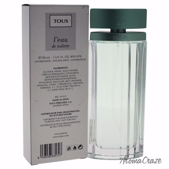 Tous L'eau de TOilette EDT Spray (Tester) for Women 3 oz