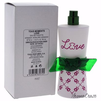 Tous Love Moments EDT Spray (Tester) for Women 3 oz