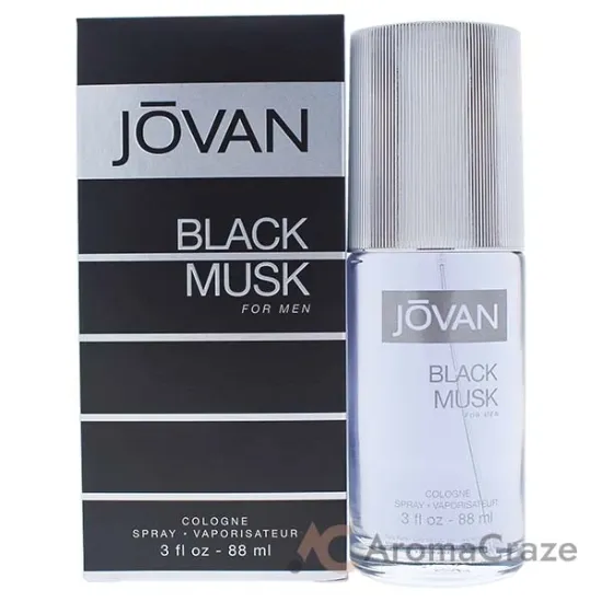Picture of Jovan Black Musk by Jovan for Men - 3 oz Cologne Spray