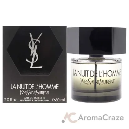 Picture of La Nuit De LHomme by Yves Saint Laurent for Men - 2 oz EDT Spray