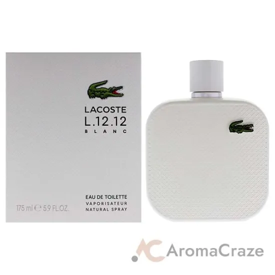 Picture of Lacoste Eau De Lacoste L.12.12 Blanc by Lacoste for Men - 5.9 oz EDT Spray