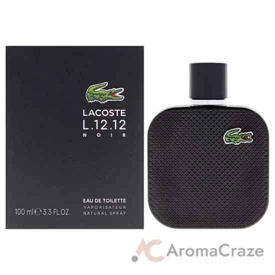 Picture of Lacoste Eau De Lacoste L.12.12 Noir by Lacoste for Men - 3.3 oz EDT Spray