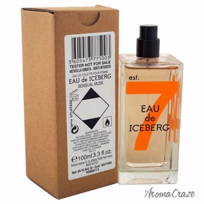 Eau de Iceberg Sensual Musk EDT Spray (Tester) for Women 3.3