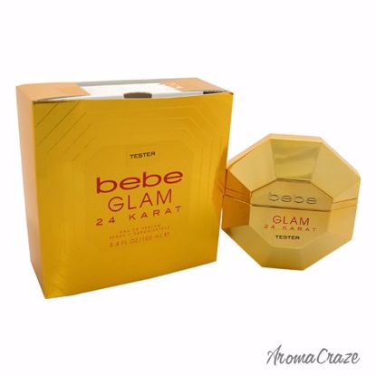 Bebe Glam 24 Karat EDP Spray (Tester) for Women 3.4 oz