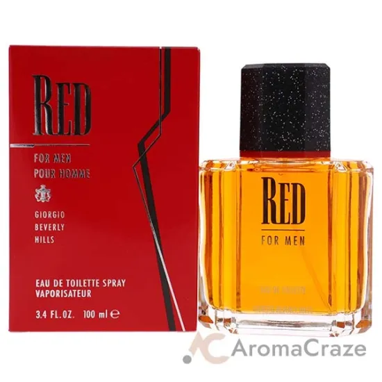 Picture of Red by Giorgio Beverly Hills for Men - 3.4 oz EDT Spray