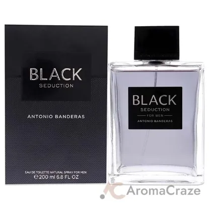 Picture of Black Seduction by Antonio Banderas for Men - 6.8 oz EDT Spray