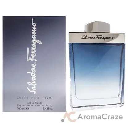 Picture of Subtil by Salvatore Ferragamo for Men - 3.4 oz EDT Spray