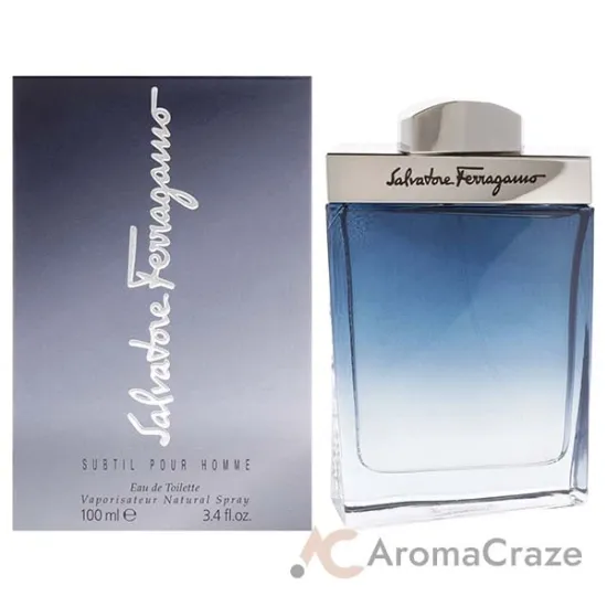 Picture of Subtil by Salvatore Ferragamo for Men - 3.4 oz EDT Spray