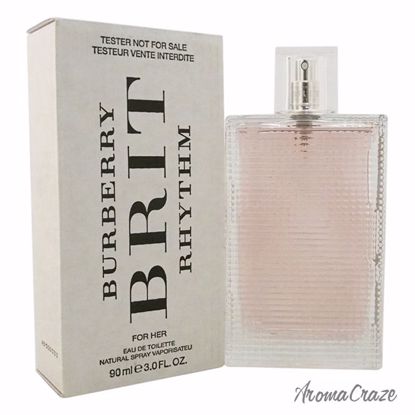 Burberry Brit Rhythm EDT Spray (Tester) for Women 3 oz