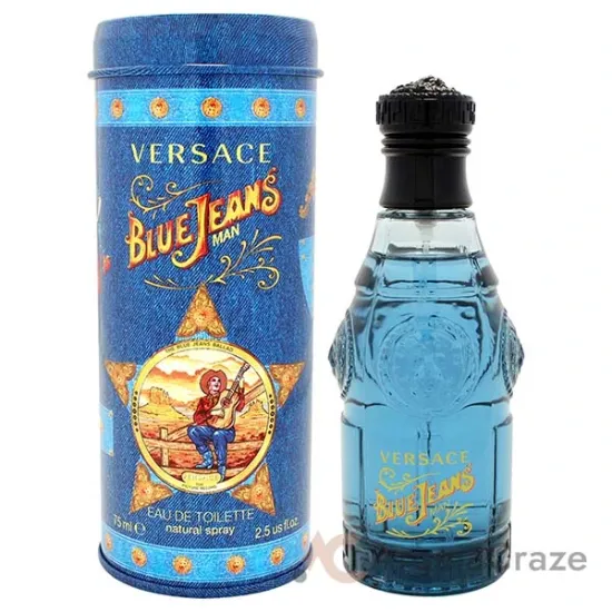 Picture of Blue Jeans by Versace for Men - 2.5 oz EDT Spray