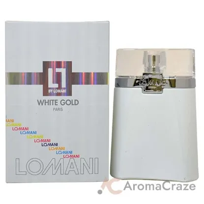 Picture of White Gold by Lomani for Men - 3.3 oz EDT Spray