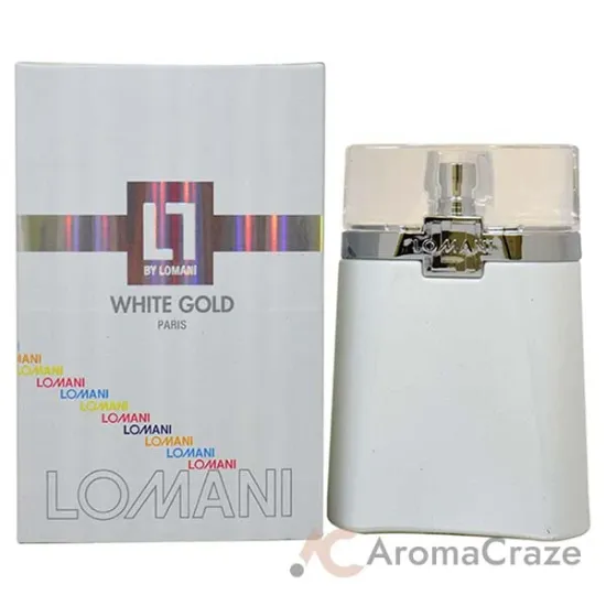 Picture of White Gold by Lomani for Men - 3.3 oz EDT Spray