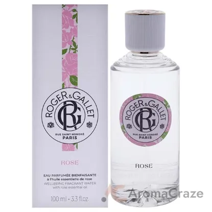 Picture of Rose by Roger & Gallet for Unisex - 3.3 oz Fragrant Water Spray