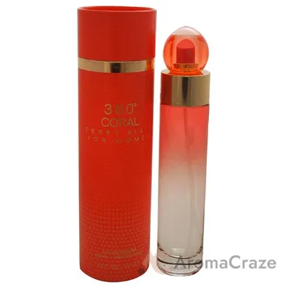 Picture of 360 Coral by Perry Ellis for Women - 3.4 oz EDP Spray