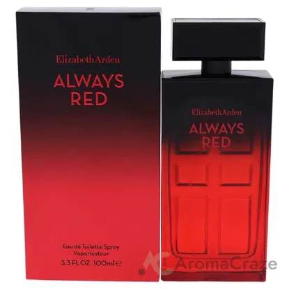 Picture of Always Red by Elizabeth Arden for Women - 3.3 oz EDT Spray
