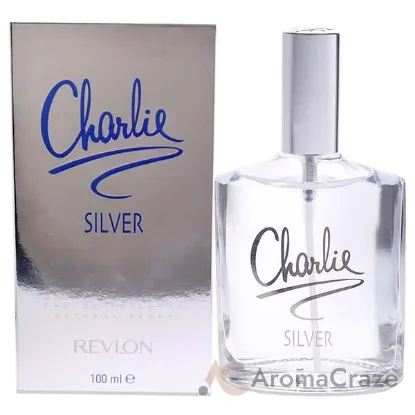 Picture of Charlie Silver by Revlon for Women - 3.4 oz EDT Spray