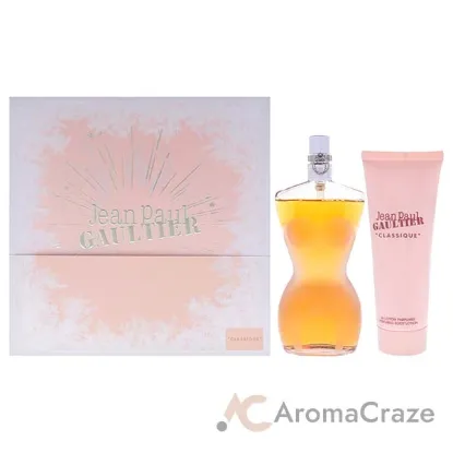 Picture of Classique by Jean Paul Gaultier for Women - 2 Pc Gift Set 3.4oz EDT Spray, 2.5oz Perfumed Body Lotion
