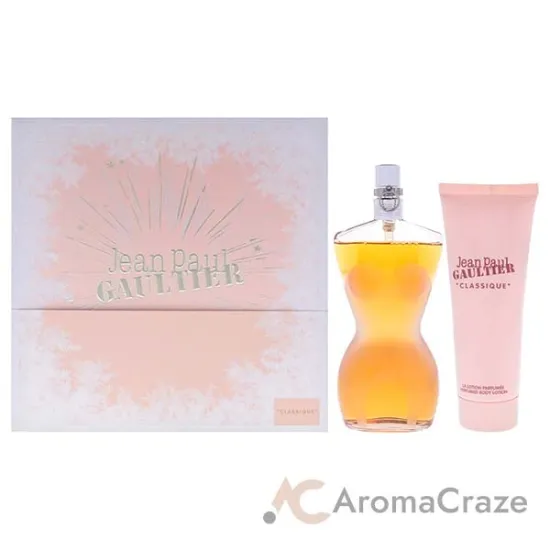 Picture of Classique by Jean Paul Gaultier for Women - 2 Pc Gift Set 3.4oz EDT Spray, 2.5oz Perfumed Body Lotion