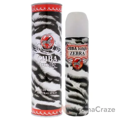 Picture of Cuba Jungle Zebra by Cuba for Women - 3.3 oz EDP Spray