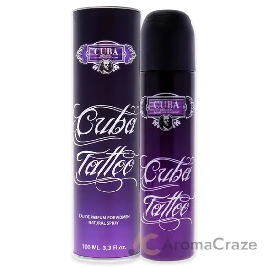 Picture of Cuba Tattoo by Cuba for Women - 3.3 oz EDP Spray