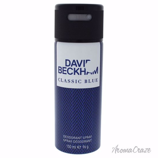 David Beckham Classic Blue Deodorant Spray for Men 5 oz