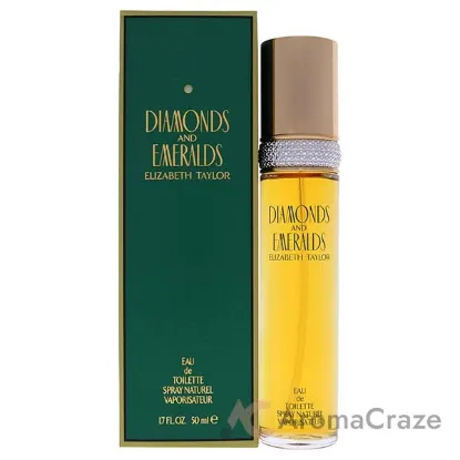 Picture of Diamonds and Emeralds by Elizabeth Taylor for Women - 1.7 oz EDT Spray
