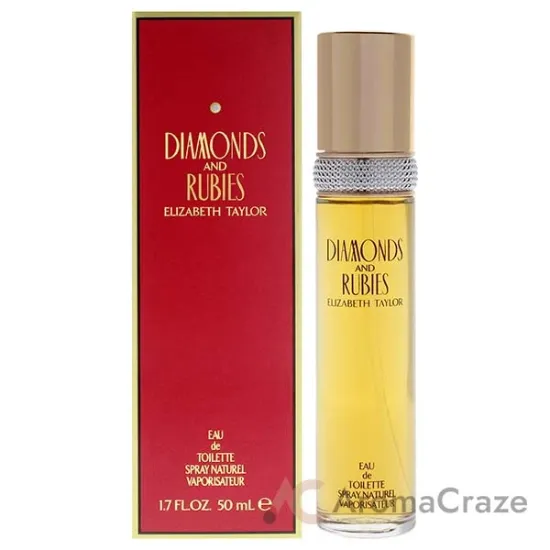 Picture of Diamonds and Rubies by Elizabeth Taylor for Women - 1.7 oz EDT Spray