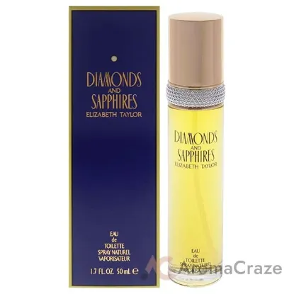 Picture of Diamonds and Sapphires by Elizabeth Taylor for Women - 1.7 oz EDT Spray