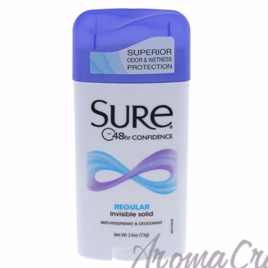 Sure Sure Deodorant Invisible Solid -Regular Deodorant Stick