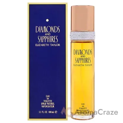 Picture of Diamonds and Sapphires by Elizabeth Taylor for Women - 3.3 oz EDT Spray