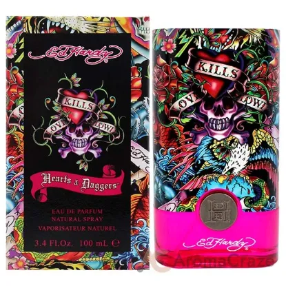 Picture of Ed Hardy Hearts Daggers by Christian Audigier for Women - 3.4 oz EDP Spray