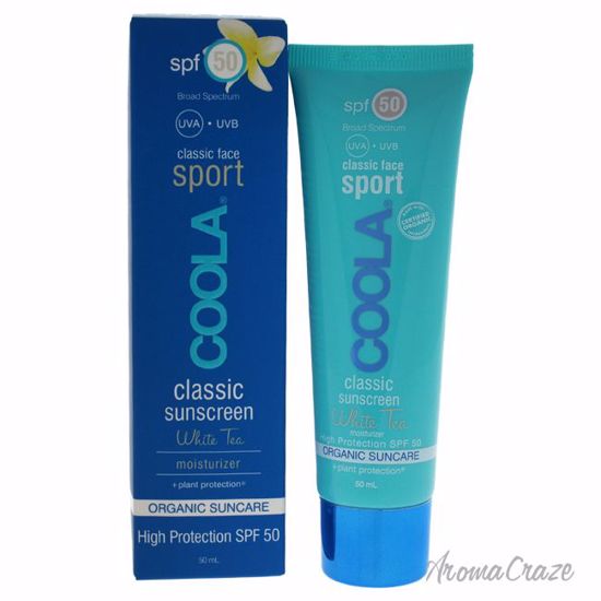 Coola Classic Face Sport Sunscreen Moisturizer SPF 50 White 