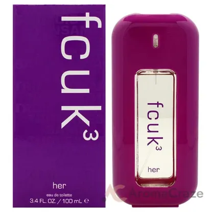 Picture of Fcuk 3 by French Connection UK for Women - 3.4 oz EDT Spray