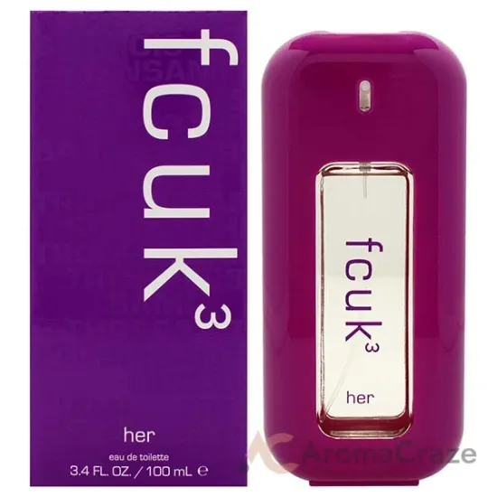 Picture of Fcuk 3 by French Connection UK for Women - 3.4 oz EDT Spray