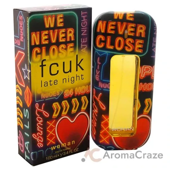 Picture of Fcuk Late Night by French Connection UK for Women - 3.4 oz EDT Spray