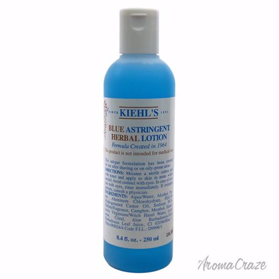 Kiehl's Blue Astringent Herbal Lotion for Men 8.4 oz