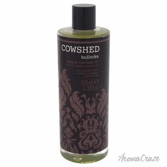 Cowshed Bullocks Muscle Rub Massage Body Oil for Men 3.38 oz