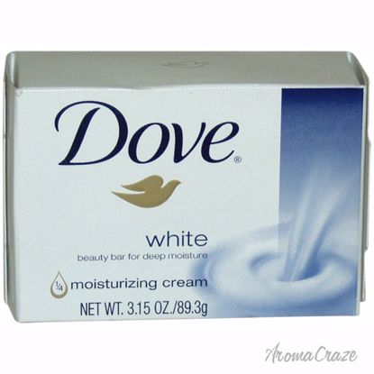 Dove White Moisturizing Cream Beauty Bar Unisex 3.15 oz