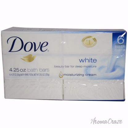 Dove White Moisturizing Cream Beauty Bar Unisex 6 x 4.25 oz