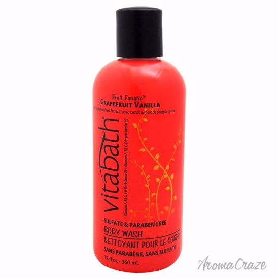 Vitabath Grapefruit Vanilla Body Wash Unisex 12 oz