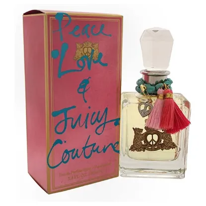 Picture of Peace Love & Juicy Couture by Juicy Couture for Women - 3.4 oz EDP Spray