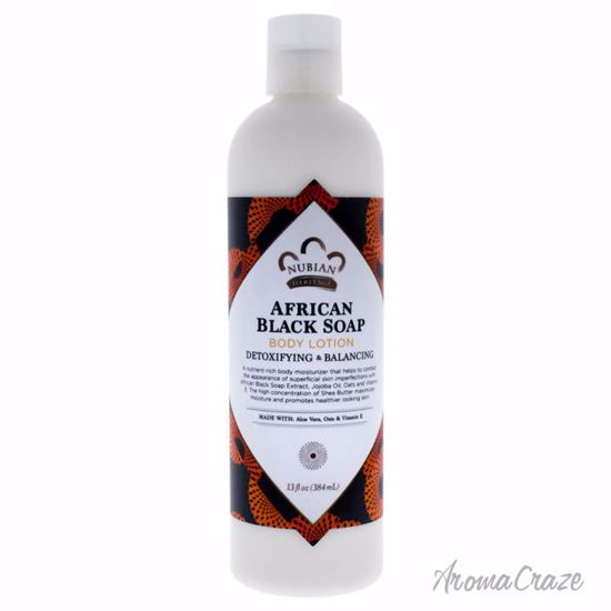 Nubian Heritage African Black Soap Body Lotion Unisex 13 oz