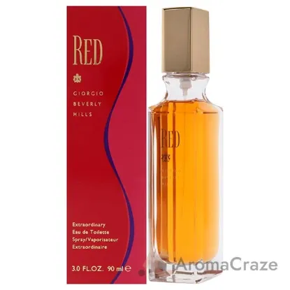 Picture of Red by Giorgio Beverly Hills for Women - 3 oz EDT Spray