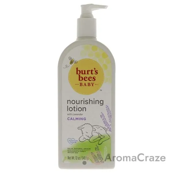 Picture of Baby Nourishing Lotion Calming by Burts Bees for Kids - 12 oz Lotion